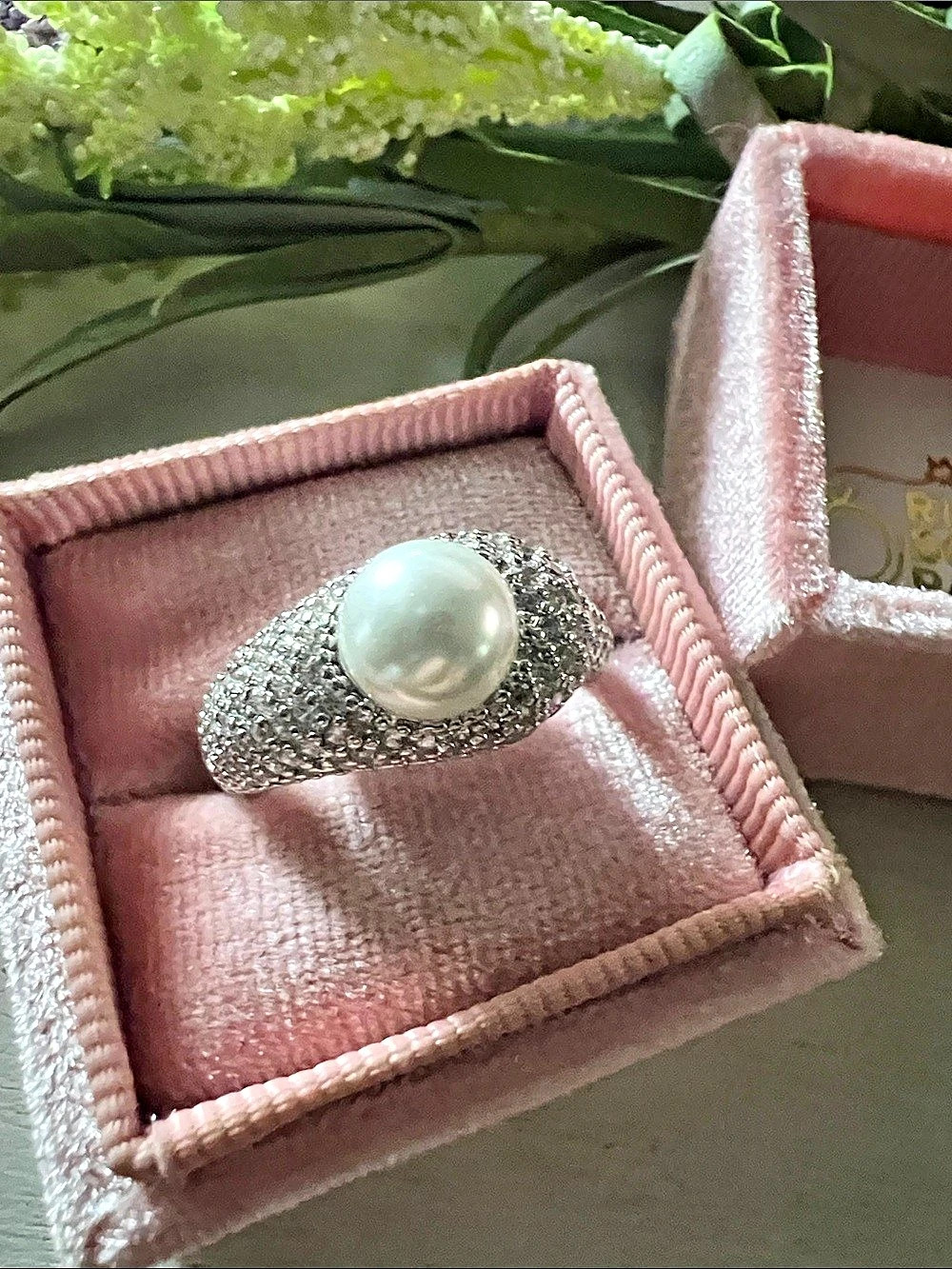 Bomb Party “The Pearl Empress” Ring Size 9